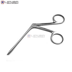 Pinzas para Oído, Instrumento Quirúrgico ORL Pediátrico, Diseño de Eje de Cocodrilo para la Eliminación de Polipos, Instrumentos Médicos - Product Image 2