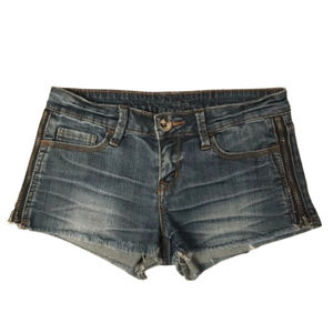 2025 vente en gros personnalisé de haute qualité 100% coton gris femmes Denim Shorts femme avec Style droit, Shorts écologiques - Product Image 1