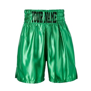 Haute qualité Satin jaune couleurs Shorts de boxe Logo personnalisé troncs MMA pour la lutte contre la vente en gros tendance Boxer ufc Shorts - Product Image 6