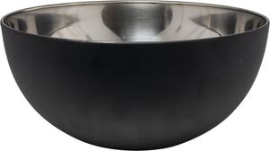 Bol de service alimentaire en métal décoratif artisanal, revêtement noir, bol de rangement de haute qualité, fruits, salades, collations, bols de service - Product Image 5