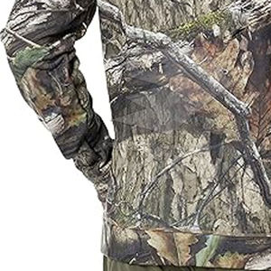 Veste de chasse d'hiver pour hommes et femmes avec technologie Cordura respirante, coupe-vent, imperméable, vêtements d'extérieur, motif uni en solde - Product Image 6
