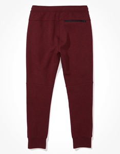 Pantalon de jogging en molleton chaud pour hommes-Doux et confortable, parfait pour se prélasser, salle de sport et vêtements décontractés - Product Image 2