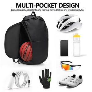 Mochila Deportiva Casual Plegable con Ruedas para Equipo de Baloncesto, Correa para Maleta, Bolsa de Viaje Escolar, Uso Conveniente para Equipaje SBBP-0185 - Product Image 5