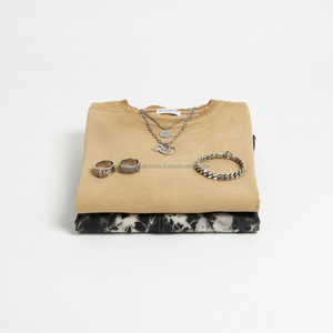 Camisas de esmoquin para hombre con hombros caídos, ajuste holgado, 100% algodón satinado, tejido de punto, estilo casual de verano, transpirable, ecológico, de secado rápido - Product Image 6