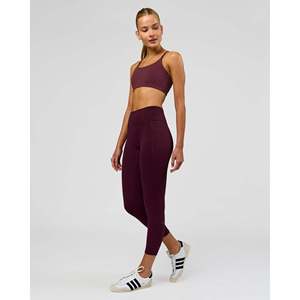 Leggings Fusion de Cintura Alta 7/8 con Bolsillos, Diseño Estampado, Térmicos, Sin Costuras, para Yoga y Gimnasio - Product Image 2