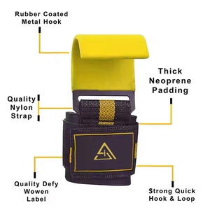 Correas de Gancho para Levantamiento de Pesas con Logotipo Personalizado OEM, Equipo de Entrenamiento con Muñequeras de Compresión, Accesorios de Gimnasio - Product Image 3