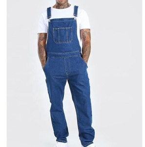 Nouvelles salopettes de travail unisexes, pantalons de travail à bretelles, salopette multi-poches, combinaison de protection, coton et élasthanne haute résistance - Product Image 1