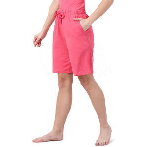 Ensemble short deux pièces pour femmes, été, uni, décontracté, respirant, séchage rapide, manches courtes, tenue de tous les jours, streetwear - Product Image 3