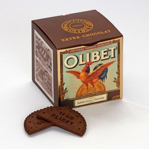 โอริเบ็ต คุกกี้ช็อกโกแลตครึ่งวงกลมแบบฝรั่งเศส 140 กรัม (4.9 ออนซ์) กล่อง - บิสกิตเนยแบบดั้งเดิม คุณภาพพรีเมียม - Product Image 2