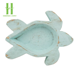 ชามแป้งไม้อะคาเซียธรรมชาติสำหรับตกแต่งบ้านโบราณและเป็นของขวัญตกแต่งคริสต์มาสผลิตในเวียดนาม - Product Image 5