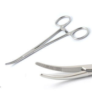 SUAVE SURGICAL INSTRUMENTS Pinzas hemostáticas, pinzas de bloqueo de arteria, herramientas quirúrgicas rectas y curvas - Product Image 1