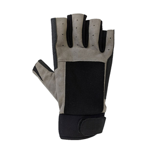 Gants en néoprène de meilleure qualité, légers et personnalisés, demi-doigts, respirants et antidérapants, avec protection contre les UV, fermeture à crochet et boucle - Product Image 6