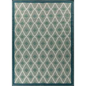 Alfombras de Lana Tejidas Planas Verdes Alhambra, Rectangulares, para Decoración de Pasillos y Salas de Estar, para Uso Doméstico, Disponibles para Dormitorios y Salas de Estar - Product Image 1