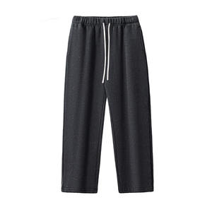 Pantalones de jogging estampados en caliente para hombres y mujeres de alta calidad 100% algodón Oxford tela Casual Mid-Rise estilo plano marca de moda - Product Image 1