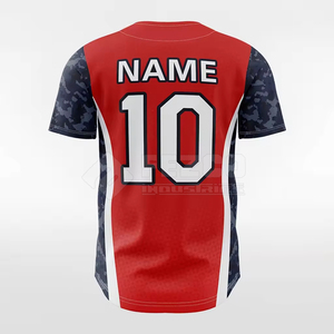 Uniformes Deportivos al por Mayor, Camiseta de Béisbol para Hombre, Transpirable, Tallas Grandes, Estampada, MOQ Bajo, Ligera, para Adultos - Product Image 4