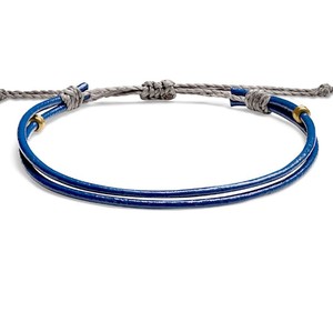 Genuine Leather Cord Bracelet or Anklet Best Selling Rope Bracelet <b>Men</b>, Nautical Rope Bracelet, Surfer Bracelet - Product Image 3