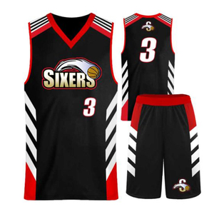 Ensembles d'uniformes de basket-ball sur mesure unisexe les plus vendus de haute qualité respirant séchage rapide Polyester Sportswear taille 5XL - Product Image 5