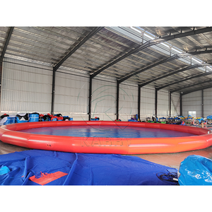 Toboggan aquatique gonflable d'extérieur durable, grande piscine hermétique, station de jeux aquatiques pour la famille, idéal pour les résidences et les écoles - Product Image 4
