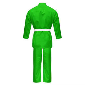 Uniformes de Karate de Manga Larga para Adultos de Primera Calidad, Logotipo Frontal, 100% Algodón, Transpirable, Secado Rápido, Personalizable, Ropa Deportiva para Hombre - Product Image 6