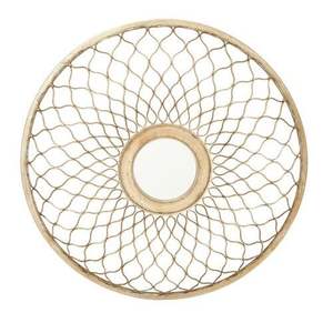 Espejo de maquillaje de pared con marco acabado de Color dorado en forma de gota de agua montado en la pared decorativo antiguo para decoración del hogar Decoración Para sala de estar - Product Image 5