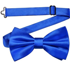 Cravates à carreaux pour hommes couleur unie soie noeud papillon smoking mâle mariage décontracté extérieur papillon - Product Image 3