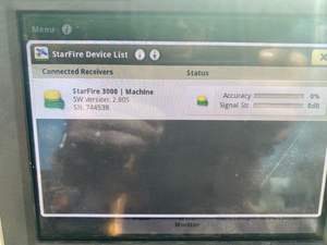 Récepteur à rouleaux John Dear StarFire 7000 avec signal SF1 pour utilisation sur tracteur - Product Image 2