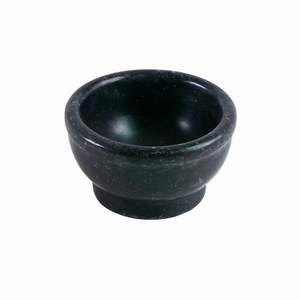 Petit bol en marbre noir pour Pooja, utilitaire et décoration (1 pièce, noir, 2 POUCES) - Product Image 1