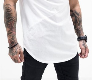 เสื้อกล้ามออกกำลังกายสำหรับผู้ชาย ระบายอากาศได้ดี เป็นมิตรกับสิ่งแวดล้อม ผลิตจากผ้าฝ้าย/ใยไผ่ ตกแต่งด้วยป้ายและลูกปัด เหมาะสำหรับเล่นกีฬา เนื้อผ้านุ่ม สวมใส่สบาย ระบายอากาศได้ดี - Product Image 6