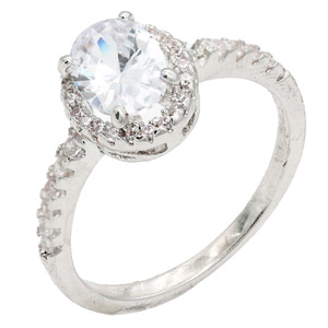 Bague de fiançailles en or jaune plaqué rhodium avec zircon cubique taille princesse, taille 10, sertissage pavé, bijoux classiques pour femmes - Product Image 5