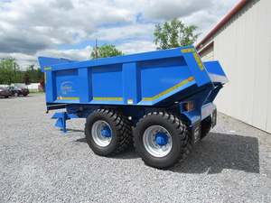 Semirremolque Volquete de Acero de Alta Calidad de 3 Ejes y 40 Metros Cúbicos para ATV, Remolque de Tractor con Volteo Trasero Hidráulico, 1 Año de Garantía - Product Image 5