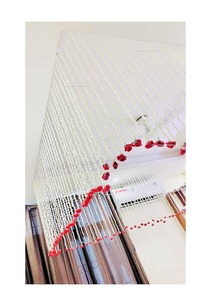 NIKHA สายกุหลาบซ่อนกลิ่นประดิษฐ์สไตล์ดั้งเดิมหรูหราสำหรับตกแต่งเพดานของตกแต่งผนังงานปาร์ตี้ตามเทศกาล - Product Image 3