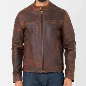 Chaqueta de piel de oveja B3 auténtica personalizable 100% para hombre, holgada, transpirable, de talla grande, cómoda, de moda, de cuero B3 - Product Image 2