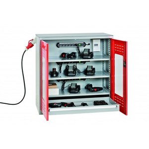 Armadio per Batterie Armadio di Ricarica per Batterie Piccolo con Ingresso Cavi a Destra e Finestra di Visione 1030 x 1000 x 500 - Product Image 2