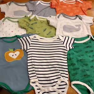 Camisetas y Vestidos de Verano para Niños y Niñas, Ropa Nueva al por Mayor, Stock Mixto, Ropa Urbana de Bangladesh, Algodón - Product Image 3