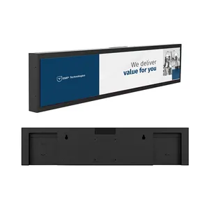 Ultra Stretched Wide Format Digital Advertising LCD Bar Display