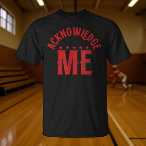 Acknowledge Me Tee Camiseta retro vintage para competición deportiva - Product Image 3