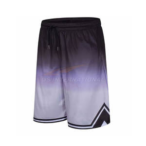 Short de basket-ball personnalisé délavé à l'acide de DS INTERNATIONAL: short d'équipe et de streetwear de qualité supérieure avec poches zippées pour votre logo et votre marque - Product Image 4