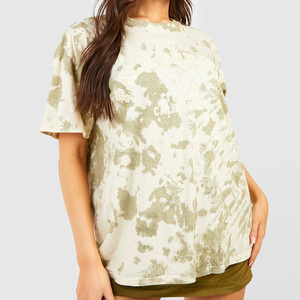 Camiseta Tie Dye Personalizada para Mujer – Camiseta Casual de Algodón con Estampado, Top de Moda de Alta Calidad - Product Image 3