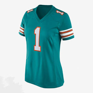 Camiseta de Fútbol Americano Personalizada al por Mayor, Camisetas de Rugby Transpirables con Costuras de Malla, Uniforme Sublimado para Equipos, para Entrenamiento y Partidos - Product Image 6