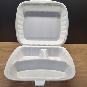 Ecológico libre de BPA fabricación PS espuma comida desechable contenedor para llevar caja cajas de almacenamiento de Vietnam precio barato - Product Image 5