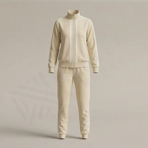 Ensemble de survêtement pour femmes, manches longues et tissu léger, survêtement tendance pour femmes, vêtements de sport, de course à pied et de jogging - Product Image 1