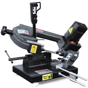 Sierra de cinta de sobremesa compacta para cortar madera, solución de corte de madera de 220V 0.55kW 34kg con 2 años de garantía - Product Image 4