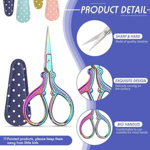 Ciseaux à Broder Design Personnalisé avec Gaine à Broder avec Logo Grossiste et Fournisseurs - Product Image 5