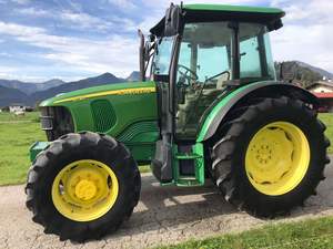 CheapJohn Dear 5720 90HP 4WD Tracteur agricole à engrenages avec boîte de vitesses et pompe à vendre - Product Image 2