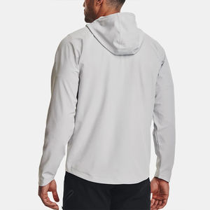 เสื้อแจ็กเก็ตกันลมผ้าไนลอนสำหรับผู้ชายเสื้อกันลมน้ำหนักเบางานตามสั่งสำหรับ2025 - Product Image 2