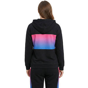 Sweatshirts à capuche Henley pour femmes personnalisés, à boutons, à manches longues, coupe ample, pull décontracté, streetwear d'automne et d'hiver - Product Image 3