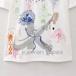 Camisetas bordadas personalizadas para mujer-Premium, ajuste cómodo con bordado personalizado, perfecto para la moda - Product Image 4