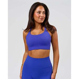 Soutien-gorge de sport Twist D/DD/E-Power Cobalt réglable et rembourré pour l'entraînement en salle de sport, grande taille, ajustement confortable - Product Image 6