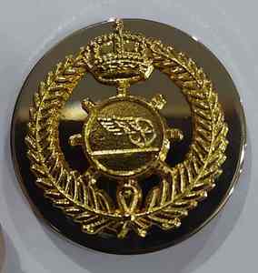 Badges en or et en argent OEM pour les uniformes de cérémonie des forces arabes, vestes de blazer - Product Image 1