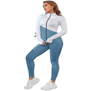 Custom Manufacturer designs Women's 2-Piece <b>Tracksuits</b> with Global Supply reach and Factory Direct export B2B pricing. - Product Image 1